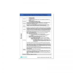 Financial Cheat Sheet for Non-Financial Managers Cheat Sheet