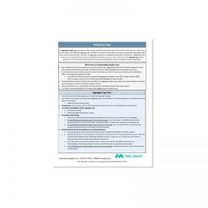 Hospice Cap Cheat Sheet